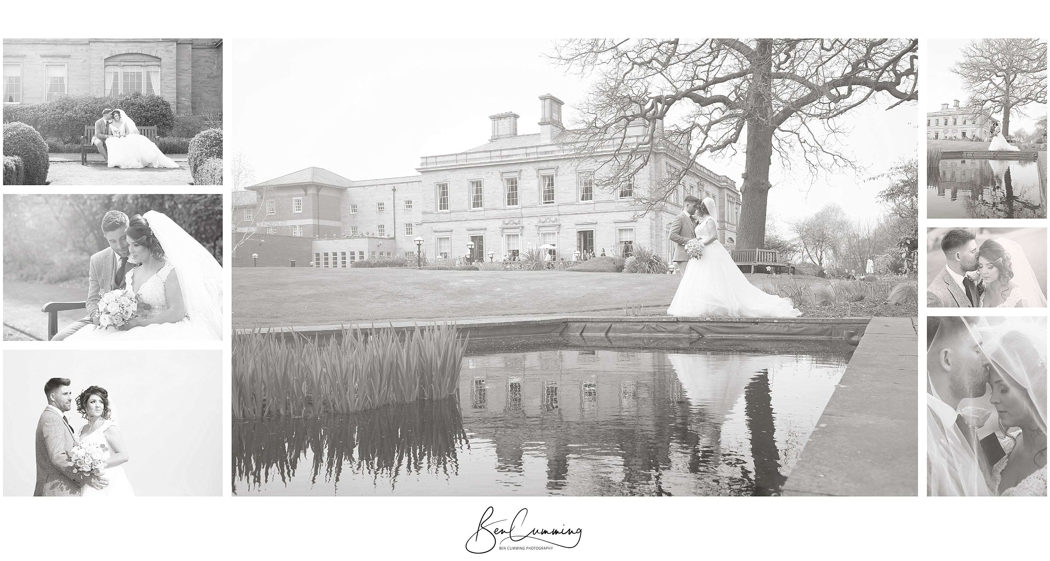 Oulton Hall Yorkshire Wedding Photography by Ben Cumming Photography
